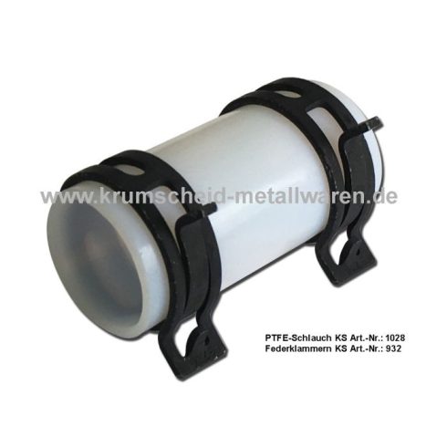 Krumscheid Teflon cső, átm. 28/32mm, 100mm hosszú. Bilincseket nem tartalmaz!