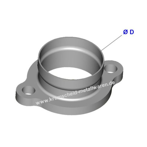 Krumscheid DA60/120, STINGER 63/125 Kipufogó leömlő.