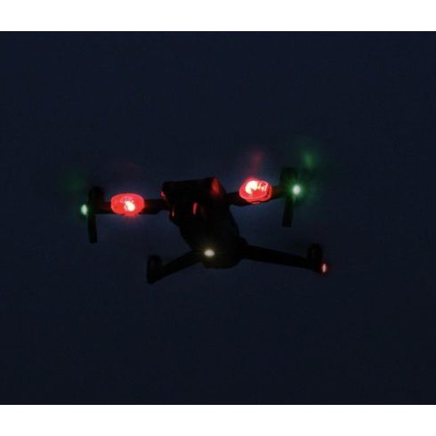 STABLECAM Újratölthető LED stroboszkóp drónokhoz, repülőkhöz. (akkumulátorral)