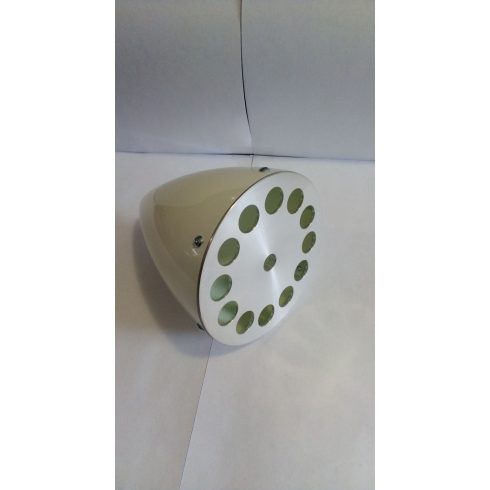 Krill Üvegszálas Fehér Orrkúp 100mm, Alu hátlap