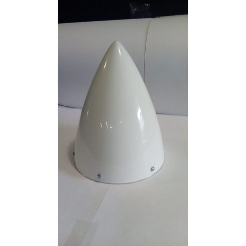 Krill Üvegszálas Fehér Orrkúp 115mm, Alu hátlap