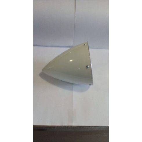 Krill Üvegszálas Fehér Orrkúp 115mm, Alu hátlap