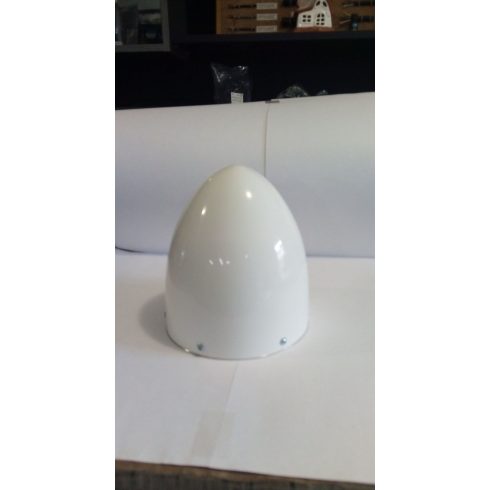 Krill Yak Üvegszálas Fehér Orrkúp 115mm, Alu hátlap