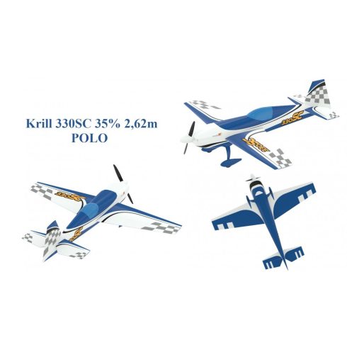 Krill 330SC 35% 2,62m Full Composite ARF Kit Magyarországra szállítással (Rendelhető!)