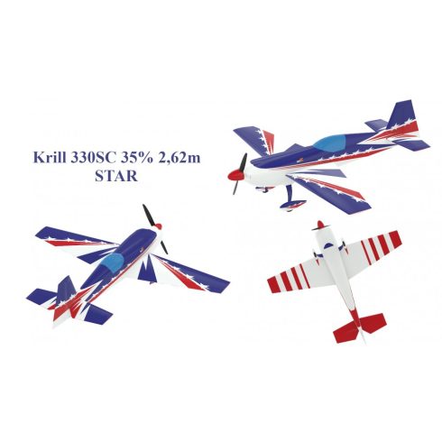 Krill 330SC 35% 2,62m Full Composite ARF Kit Magyarországra szállítással (Rendelhető!)