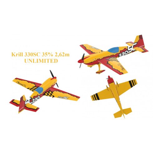 Krill 330SC 35% 2,62m Full Composite ARF Kit Magyarországra szállítással (Rendelhető!)