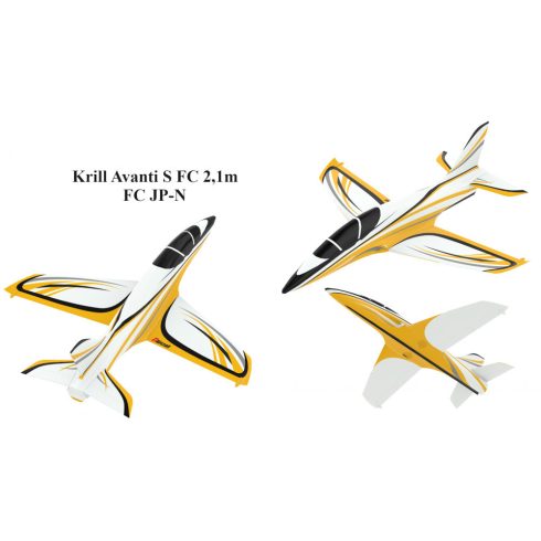 Krill Avanti S-FC 2,1m fesztáv, Full Composite ARF Kit. Magyarországra szállítással (Rendelhető!)