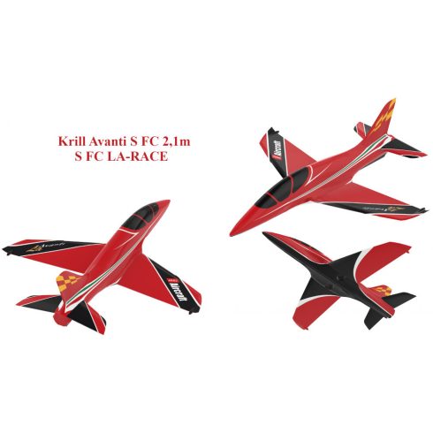 Krill Avanti S-FC 2,1m fesztáv, Full Composite ARF Kit. Magyarországra szállítással (Rendelhető!)