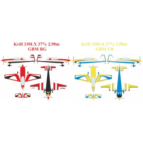 Krill Extra 330LX 37% 2,98m Full Composite ARF Kit. Magyarországra szállítással (Rendelhető!)