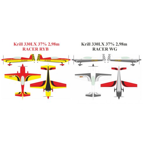 Krill Extra 330LX 37% 2,98m Full Composite ARF Kit. Magyarországra szállítással (Rendelhető!)