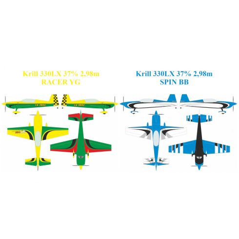 Krill Extra 330LX 37% 2,98m Full Composite ARF Kit. Magyarországra szállítással (Rendelhető!)