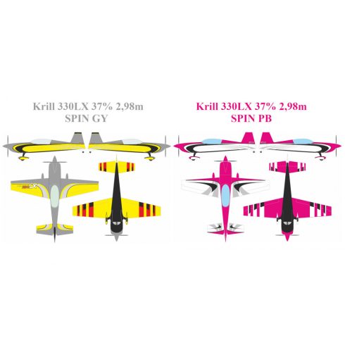 Krill Extra 330LX 37% 2,98m Full Composite ARF Kit. Magyarországra szállítással (Rendelhető!)