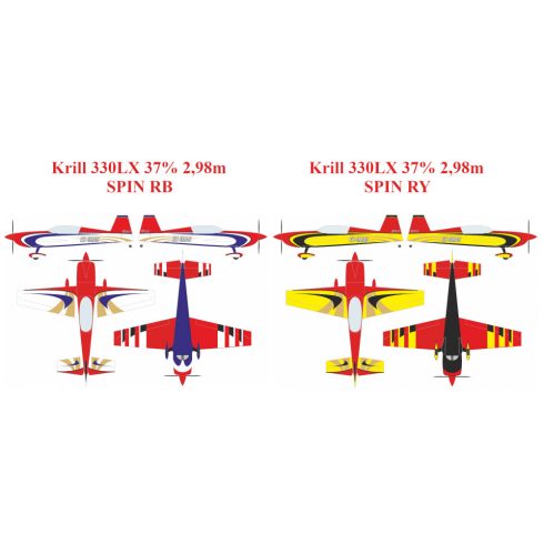Krill Extra 330LX 37% 2,98m Full Composite ARF Kit. Magyarországra szállítással (Rendelhető!)