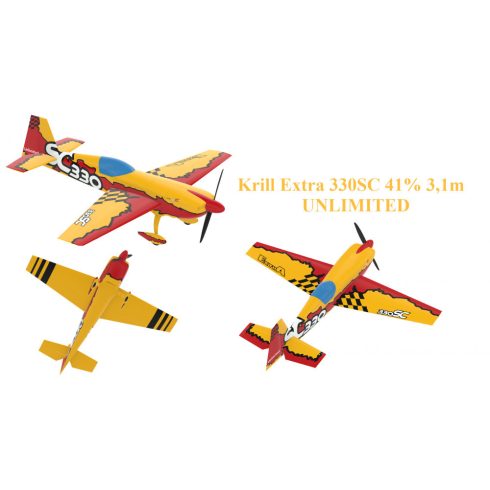 Krill 330SC 41% 3,1m Full Composite ARF Kit. Magyarországra szállítással (Rendelhető!)