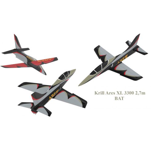 Krill AreS XL 2,7m fesztáv, Full Composite ARF Kit. Magyarországra szállítással (Rendelhető!)