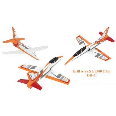Krill AreS XL 2,7m fesztáv, Full Composite ARF Kit. Magyarországra szállítással (Rendelhető!)