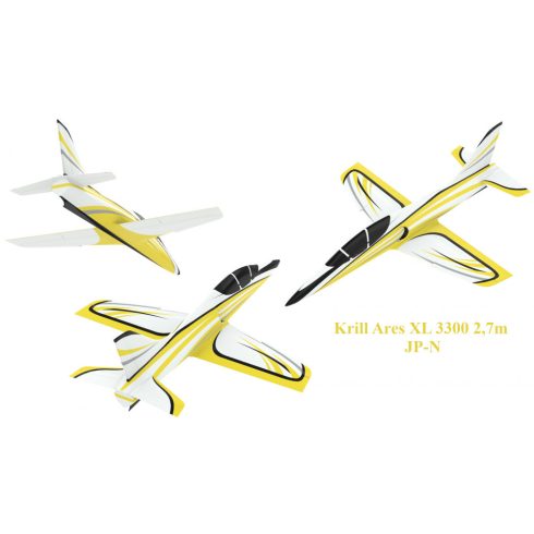 Krill AreS XL 2,7m fesztáv, Full Composite ARF Kit. Magyarországra szállítással (Rendelhető!)