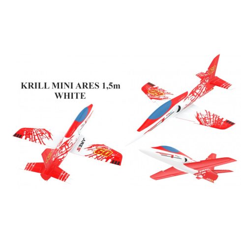 Krill Ares Mini 1,5m fesztáv, Full Composite ARF Kit. Magyarországra szállítással (Rendelhető!)