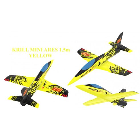 Krill Ares Mini 1,5m fesztáv, Full Composite ARF Kit. Magyarországra szállítással (Rendelhető!)