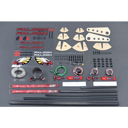 Skywing Rc Falcon 72" (1,83m) Kompozit Jet, Narancs/Fehér/Fekete