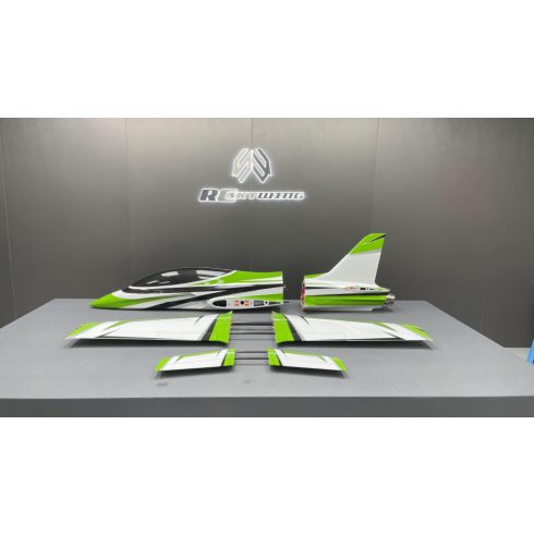 Skywing Rc Falcon 82" (2,08m) Kompozit Jet, Zöld-Fehér.