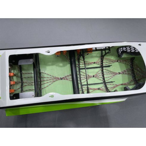 Skywing Rc Falcon 82" (2,08m) Kompozit Jet, Narancs-Fehér.