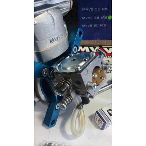 MVVS 58 IRS Rcexl Gyújtással, MVVS által gyártatott porlasztóval, Normál vagy Pitts Kipufogóval