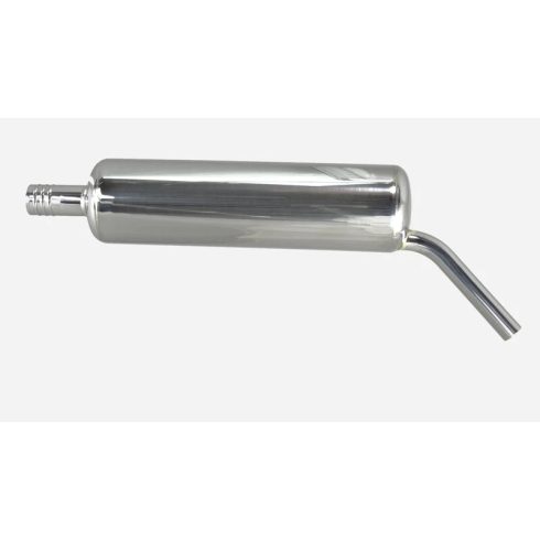 Zimmermann Rozsdamentes Acél Átmérő 70mm-es Caniszter hátsó leömlővel, 55-65cc.