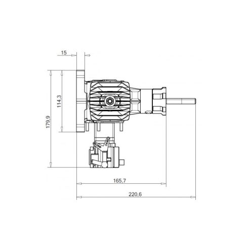 MVVS 116 NP, MVVS által gyártatott porlasztóval + Normál kipufogó