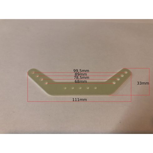 Pilo Rc Oldalkormány emelőkar, 100-150cc