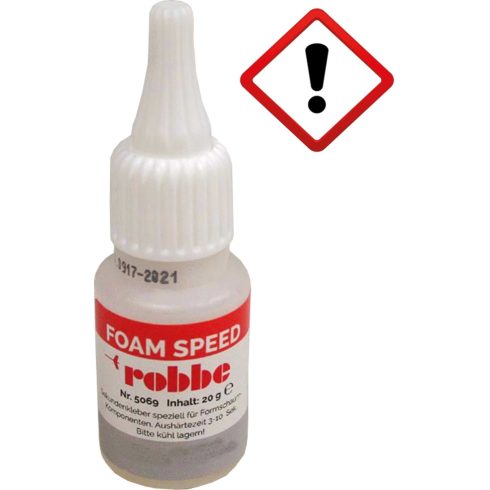 Robbe Foam/Styro CA/Pillanatragasztó. 20g.