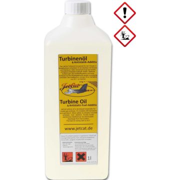Jetcat Turbina Olaj, Antisztatikus adalékkal, 1 liter.