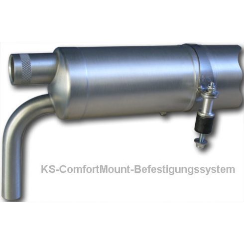 Krumscheid 65cc-ig Rövid Canister első leömlővel. (pl. DLE61-65, EME60, DA60, GP21, DLE120-130, EME120, DA120, GP123) (Rendelhető!)