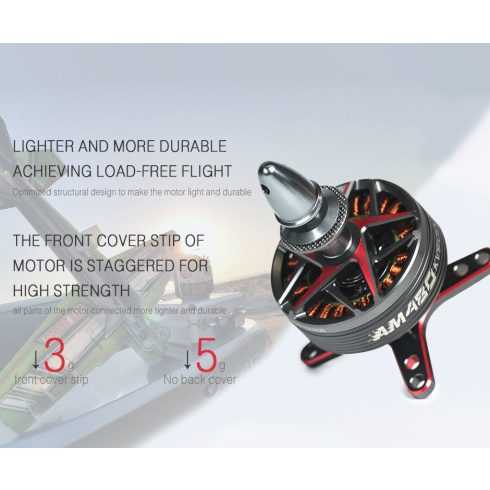 T-Motor AM480 900KV, 48"-52" 3D Airplane Brushless (4s) Motor