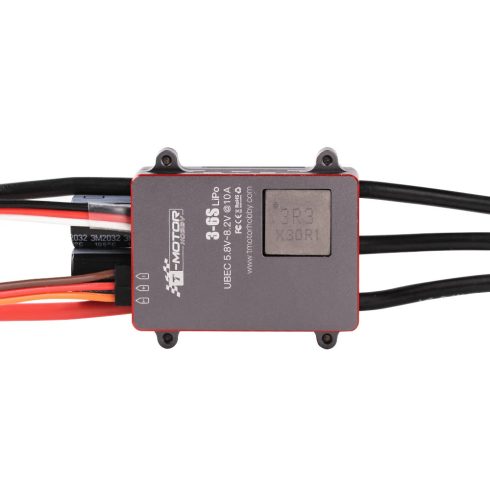 T-Motor AT66A 3-6s/66A, UBEC 5,8V, 7,4V, 8,2V 10/20A Brushless Szabályzó.