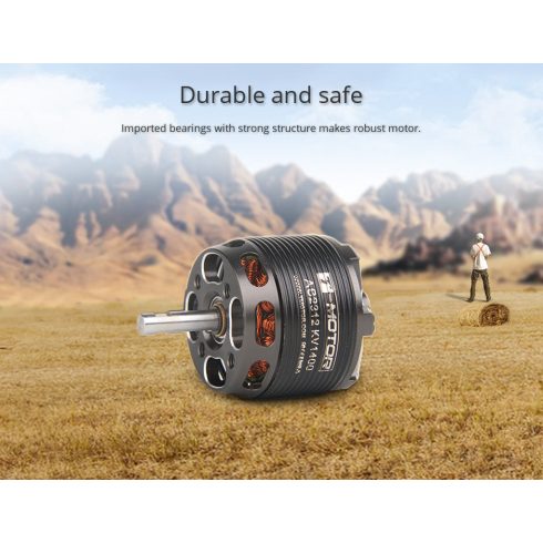 T-Motor AS2312 1150KV Long Shaft Brushless Motor.