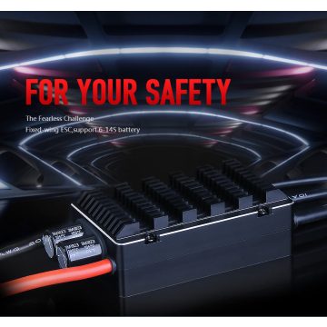   T-Motor AT115A 6-14s/115A, UBEC 5,2V,6V,7,4V, 10/25A Brushless Szabályzó.