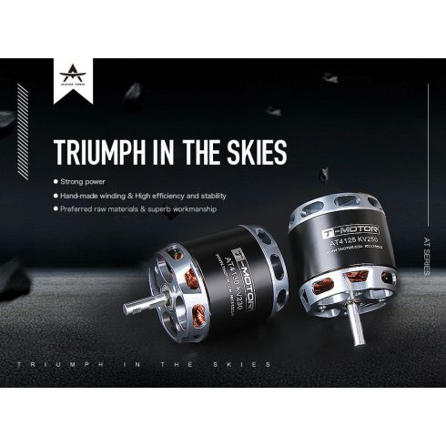 T-Motor AT4125 540KV 3D Long Shaft Brushless Motor.