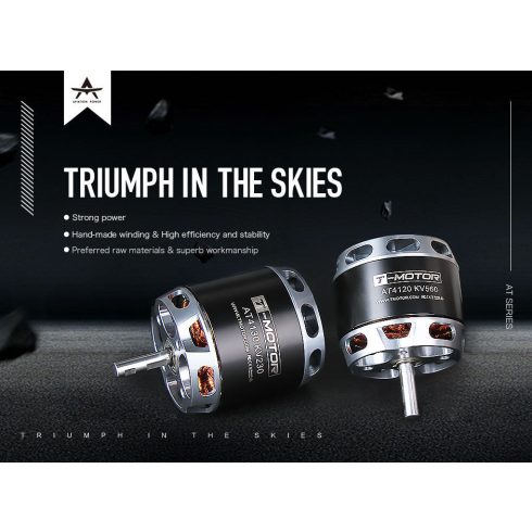 T-Motor AT4130 450KV 3D Long Shaft Brushless Motor.