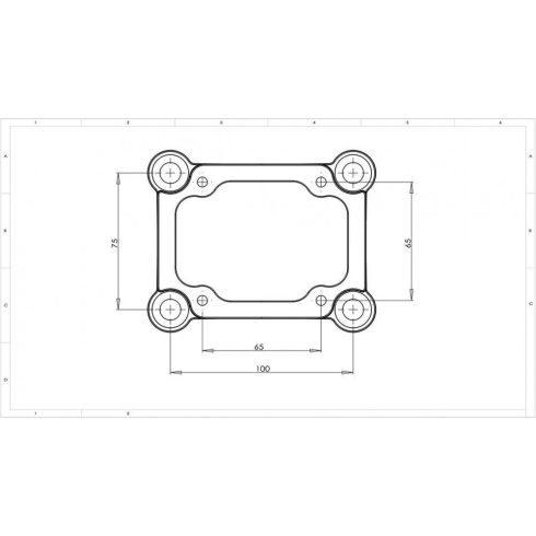 DLE85 Motor Gyújtással, Normál kipufogóval. (Rendelhető)