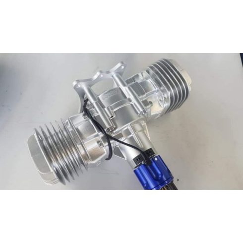 DLE 130 Motor Gyújtással, Normál kipufogóval.