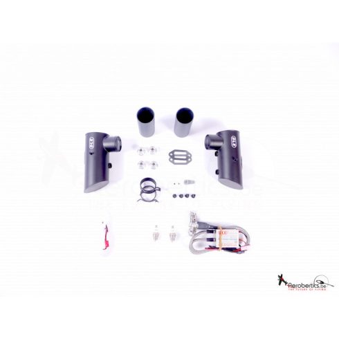 DLE 130 Motor Gyújtással, Normál kipufogóval.