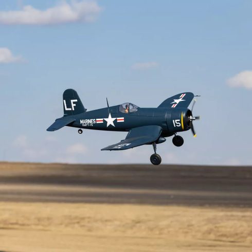 E-Flite  F4U-4 Corsair 1,22m BNF Basic Szett, Spektrum Vevővel.