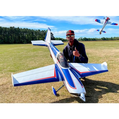 Extreme Flight Extra 260 67", Kék/Fehér PNP Szett.