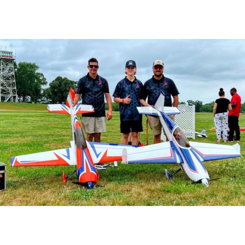 Extreme Flight Extra 260 67", Narancs/Kék PNP Szett.