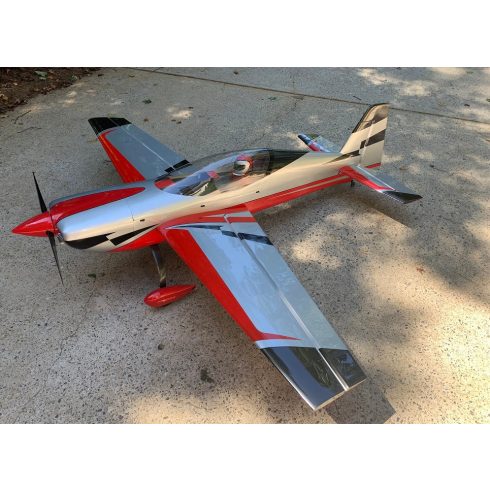 Extreme Flight Extra Ng 78" Piros/Ezüst ARF Szett.