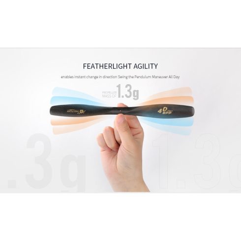 T-Motor FS8040 (8x4") 4D Carbon Indior F3P propeller.