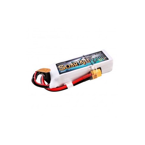Gens Ace G-Tech Soaring 2200mAh 4S (14,8V) 30/60C Lipó Akkumulátor, XT60 csatlakozó.