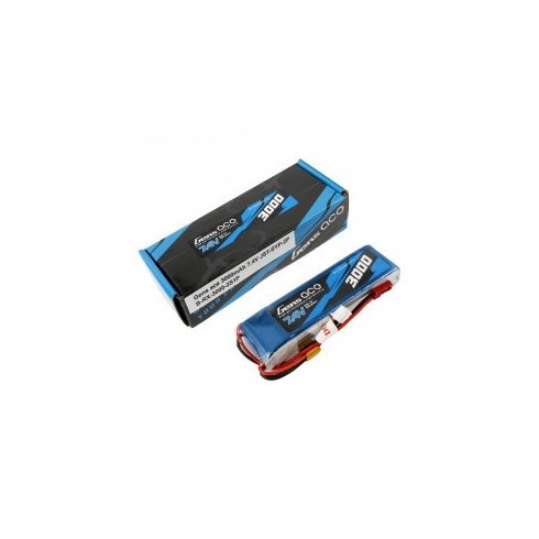 Gens Ace 3000mAh 2s (7,4V) Távirányító Lipó Akkumulátor, JST-SYP Csatlakozó. ( FrSky Taranis X9D 2019 plus/SE 2019 Távirányítókhoz)