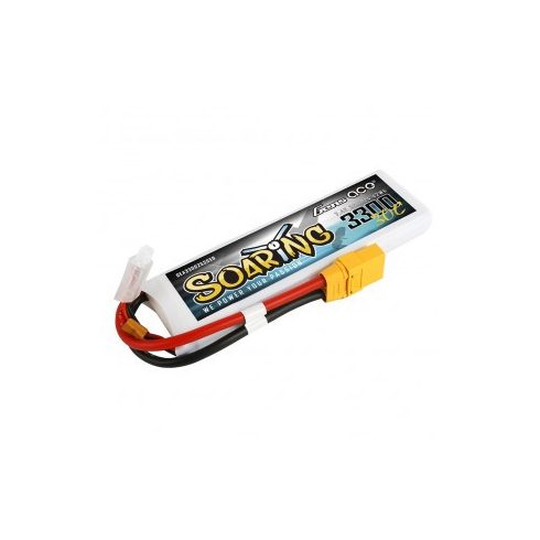 Gens Ace Soaring 3300mAh 2S (7,4V) 30/60C Lipó akkumulátor, XT90 csatlakozó